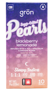 GRON - Gron 1:1:1 Blackberry Lemonade Pearls 100mg