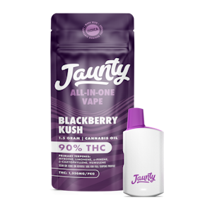 Jaunty | Disposable | Distillate - Blackberry Kush | 1.5g