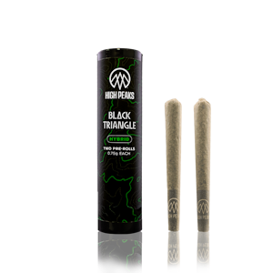 High Peaks - Black Triangle - 2pk Pre-Rolls
