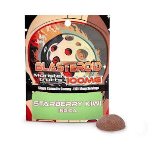 MONSTER XTRACTS - Starberry Kiwi Blasteroid - One Gummy