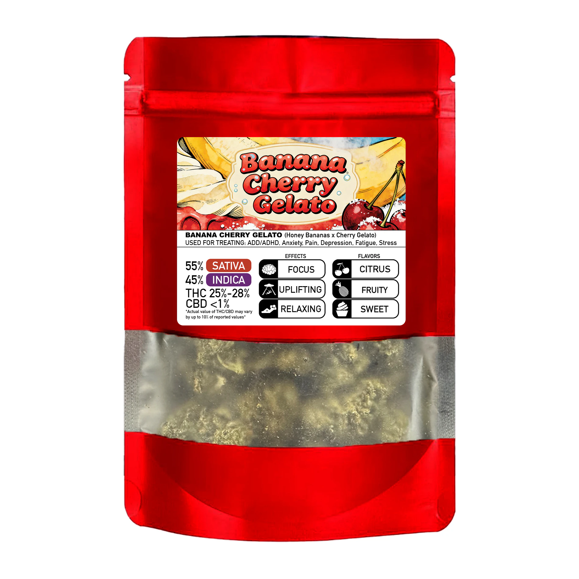 Buddaflies - Banana Cherry Gelato | 1oz Indoor Minis Main Image
