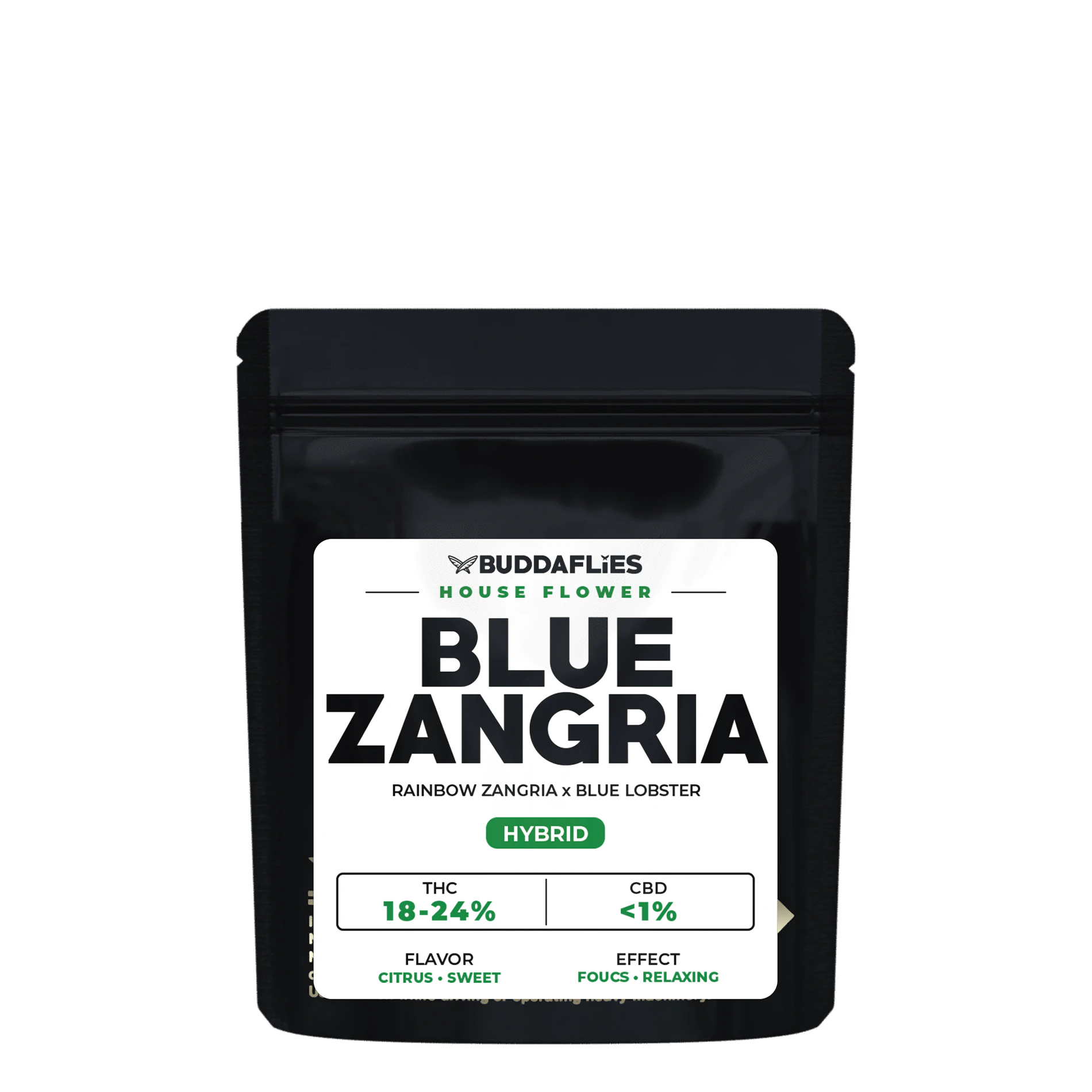 Buddaflies - Blue Zangria | 3.5g House Flower Main Image