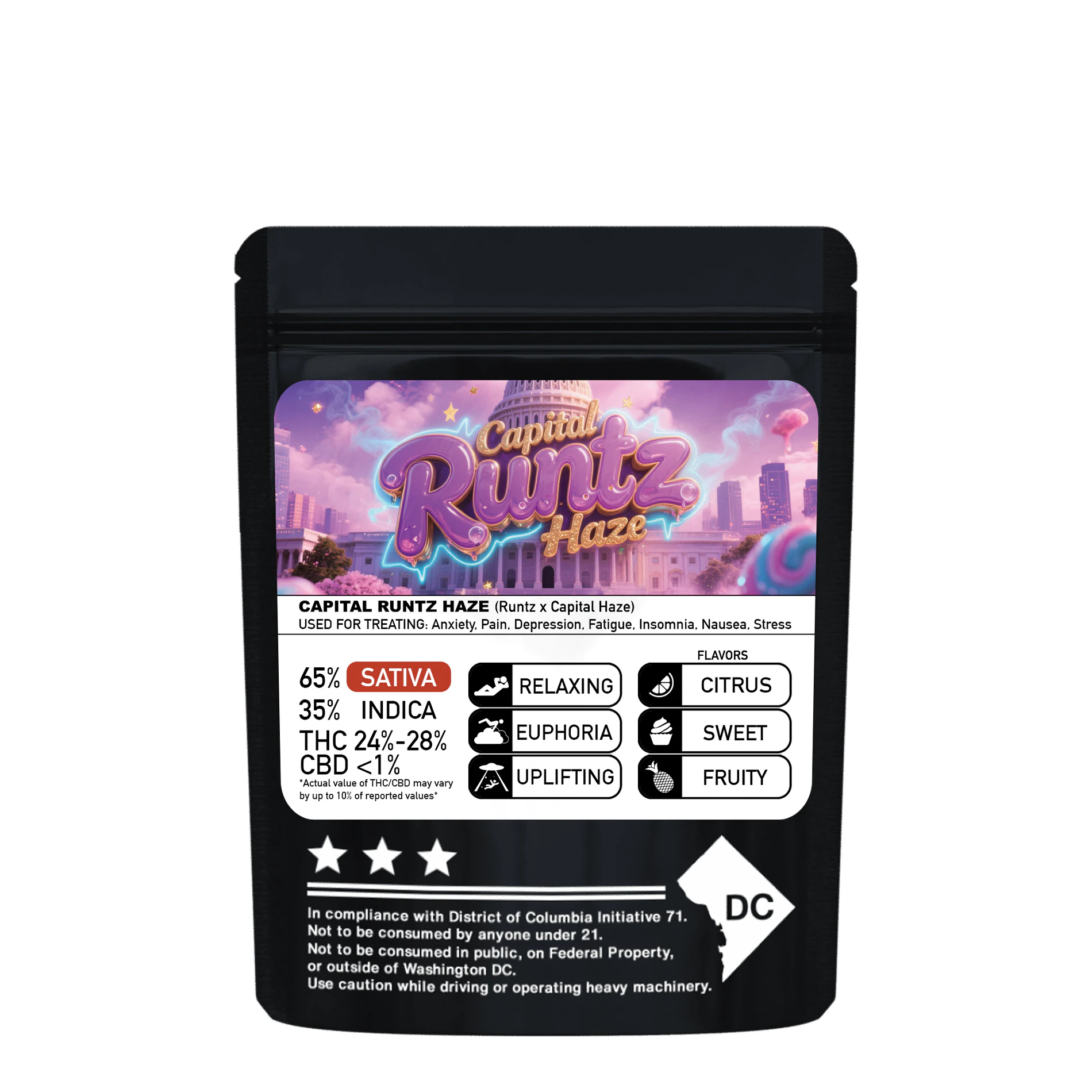 Buddaflies - Capital Runtz Haze | 3.5g Indoor Minis Main Image