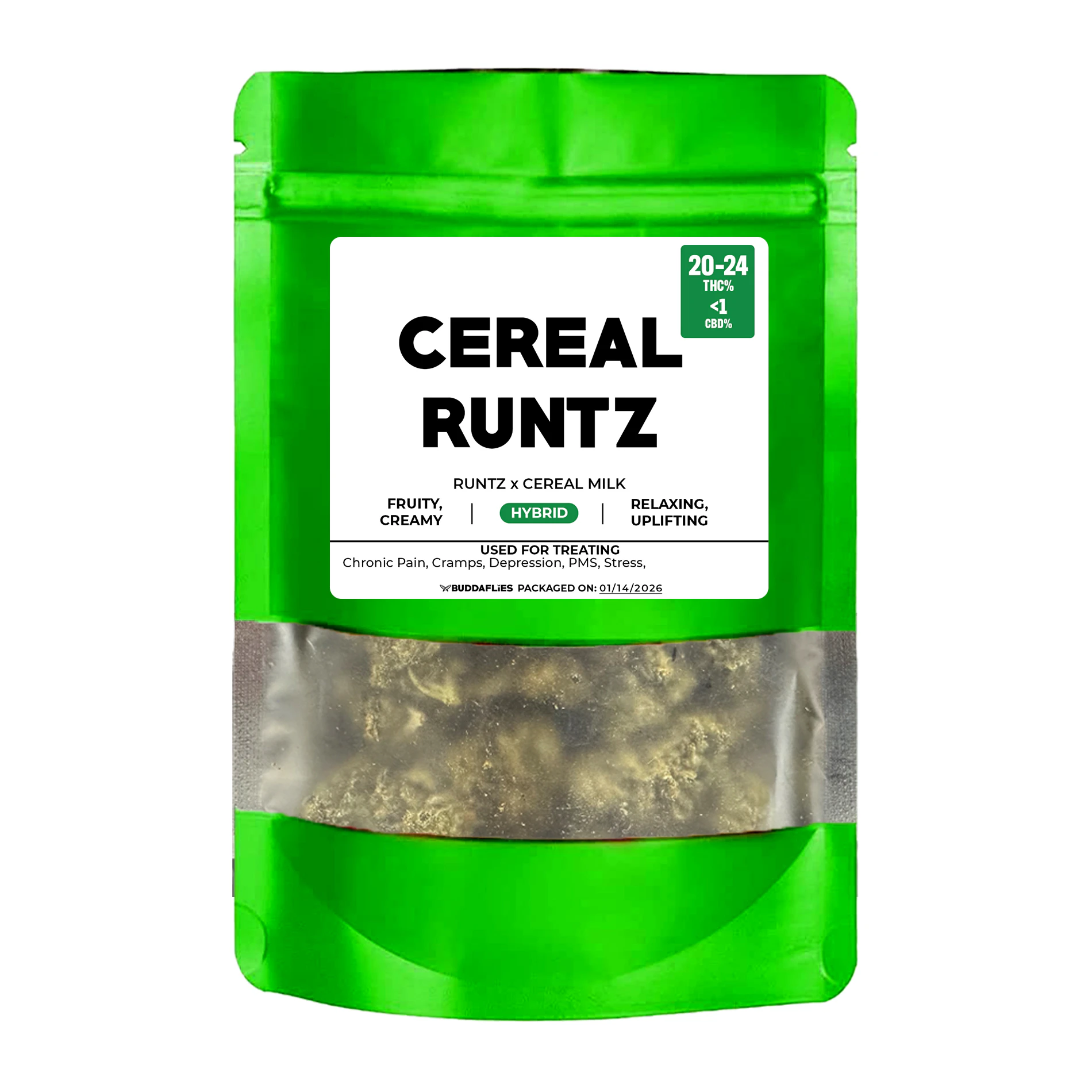 Buddaflies - Cereal Runtz | 1oz Flower Main Image