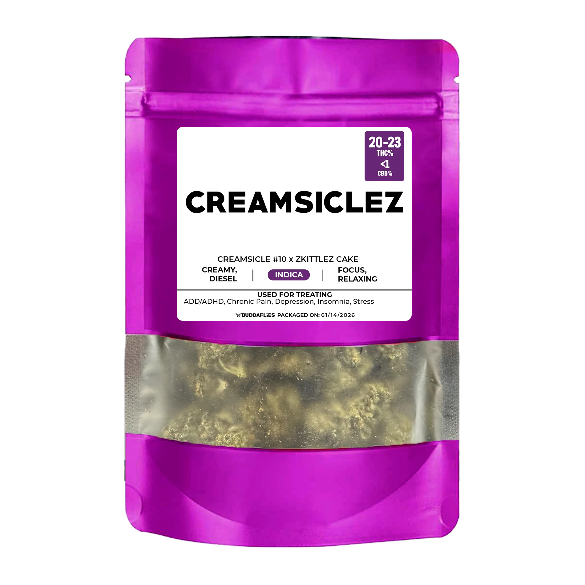 Buddaflies - Creamsiclez | 1oz Flower Main Image