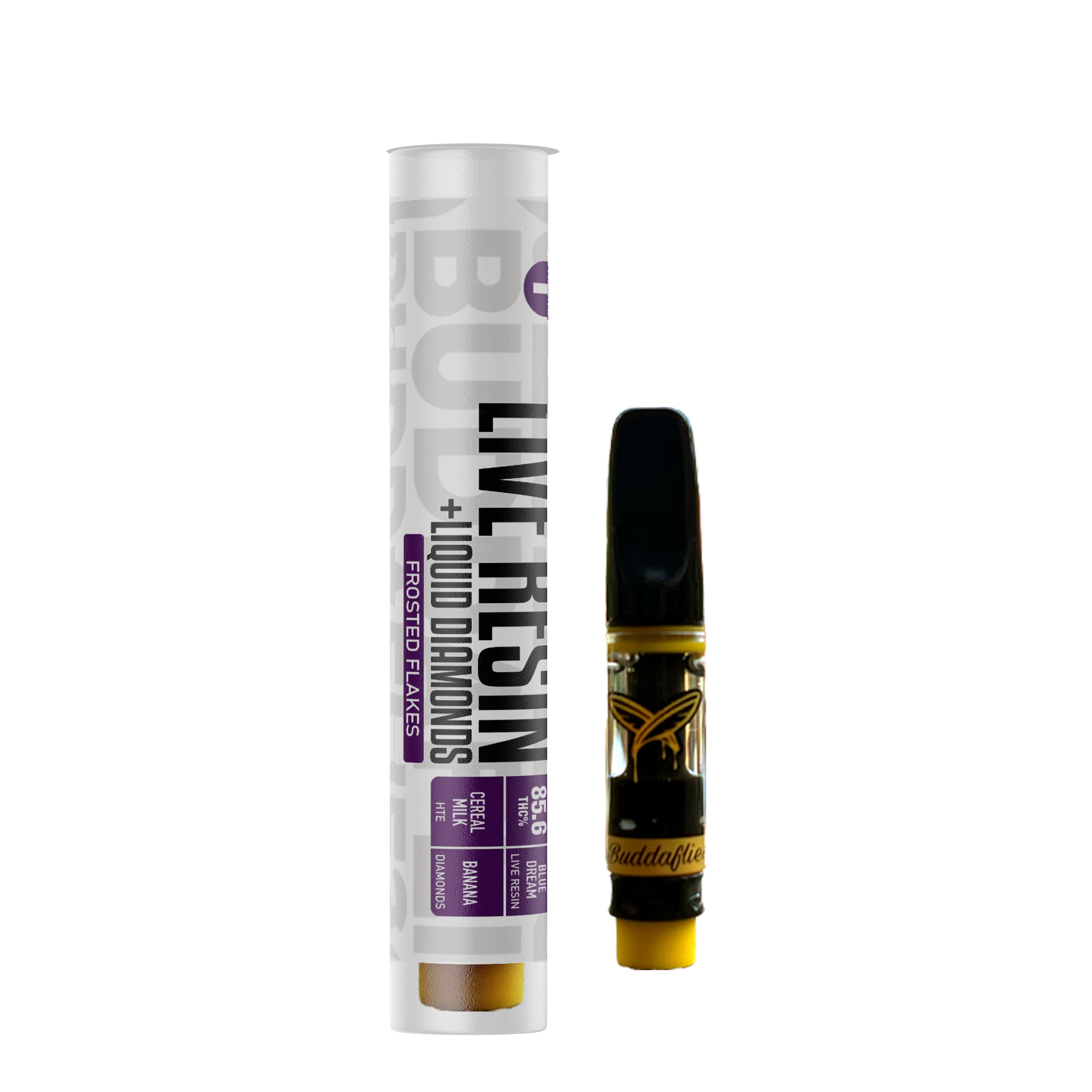 Buddaflies - Frosted Flakes | 1g Live Resin Cartridge Main Image