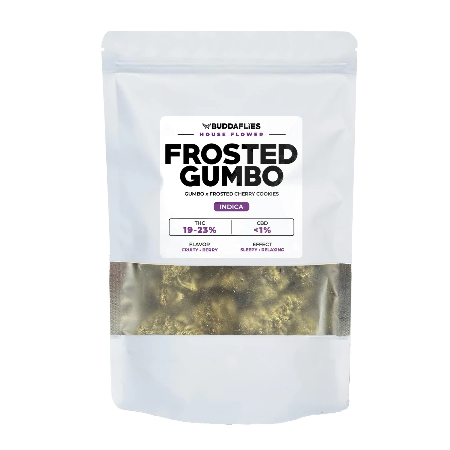 Buddaflies - Frosted Gumbo | ½ oz House Flower Main Image