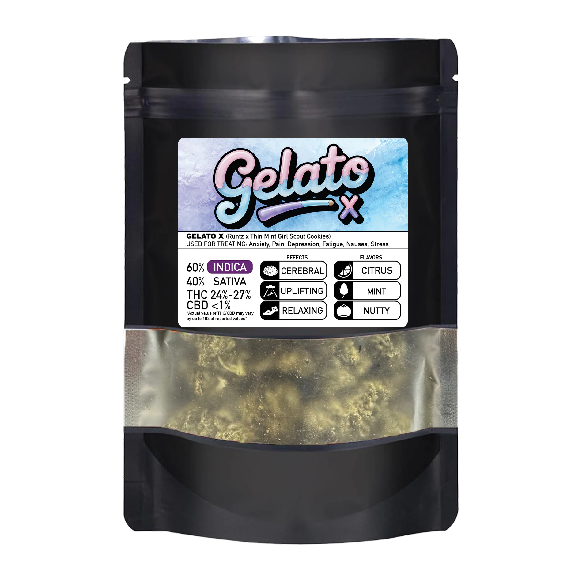 Buddaflies - Gelato X | 1oz Indoor Minis Main Image