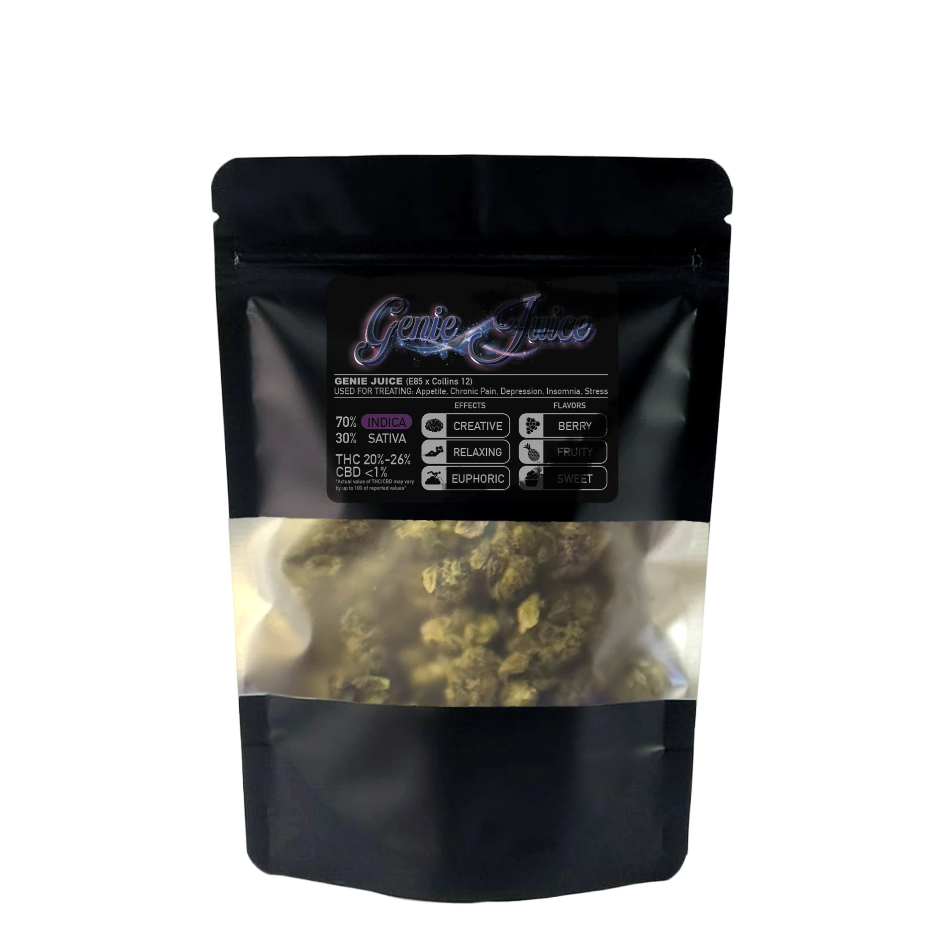 Buddaflies - Genie Juice | ½ oz House Smalls Main Image
