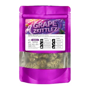 Buddaflies - Grape Zkittlez | 1oz Indoor Minis