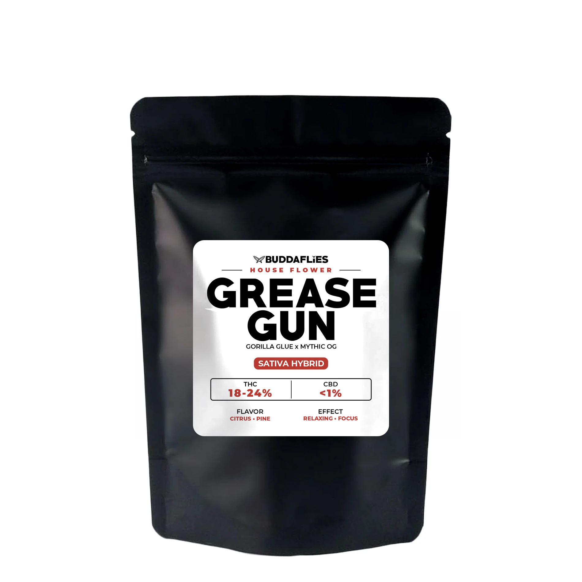 Buddaflies - Grease Gun | 3.5g House Flower Main Image