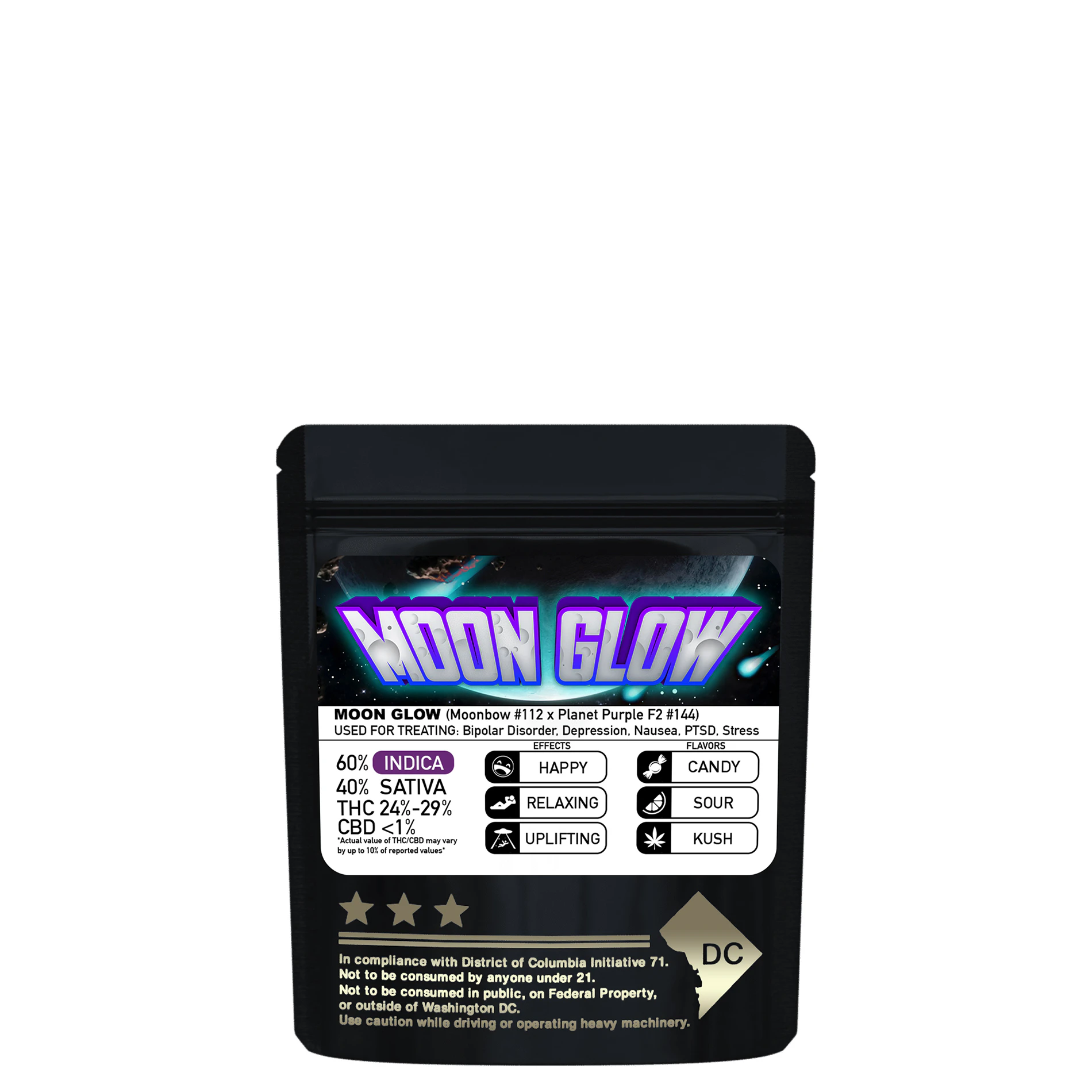 Buddaflies - Moon Glow | 3.5g Indoor Minis Main Image