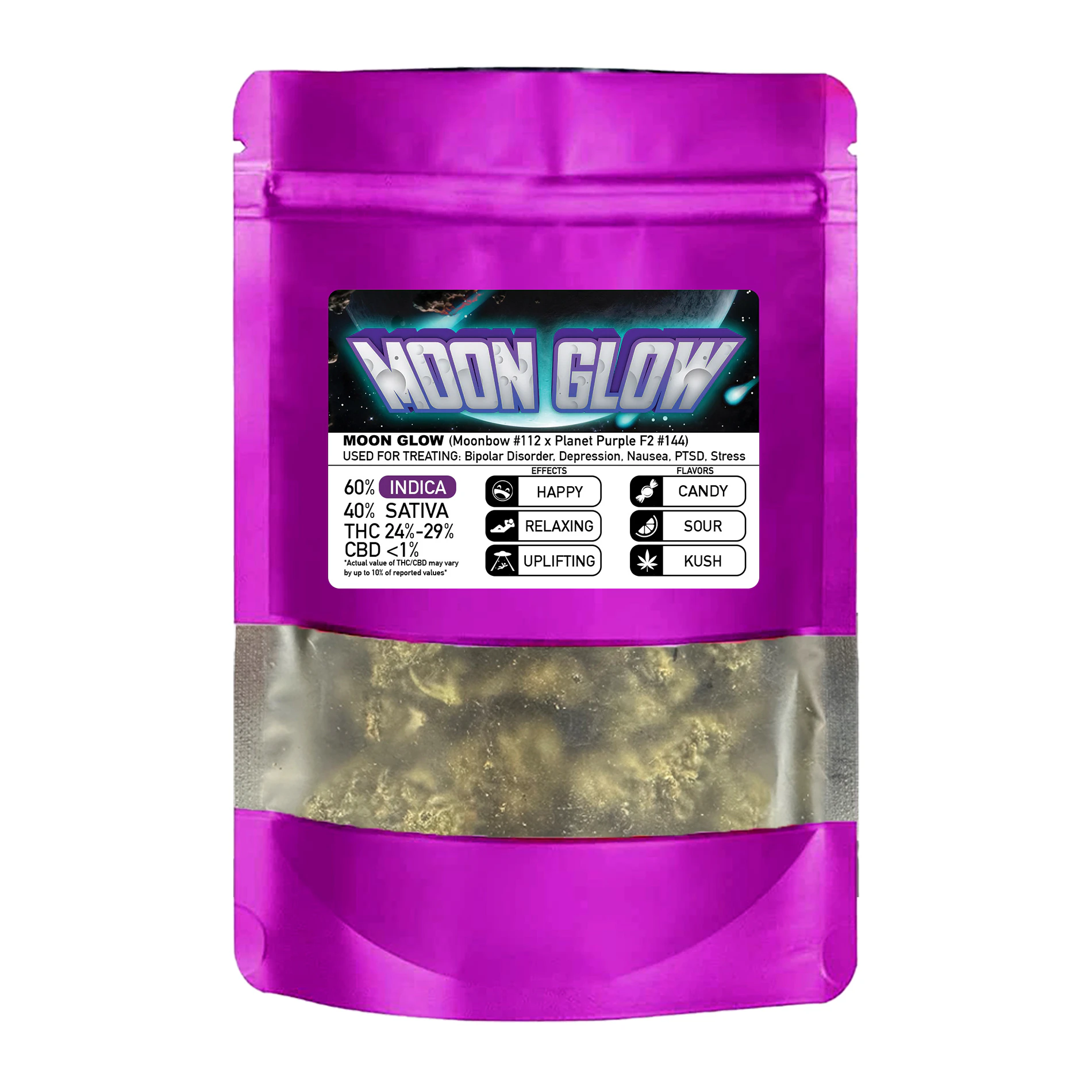 Buddaflies - Moon Glow | 1oz Indoor Minis Main Image