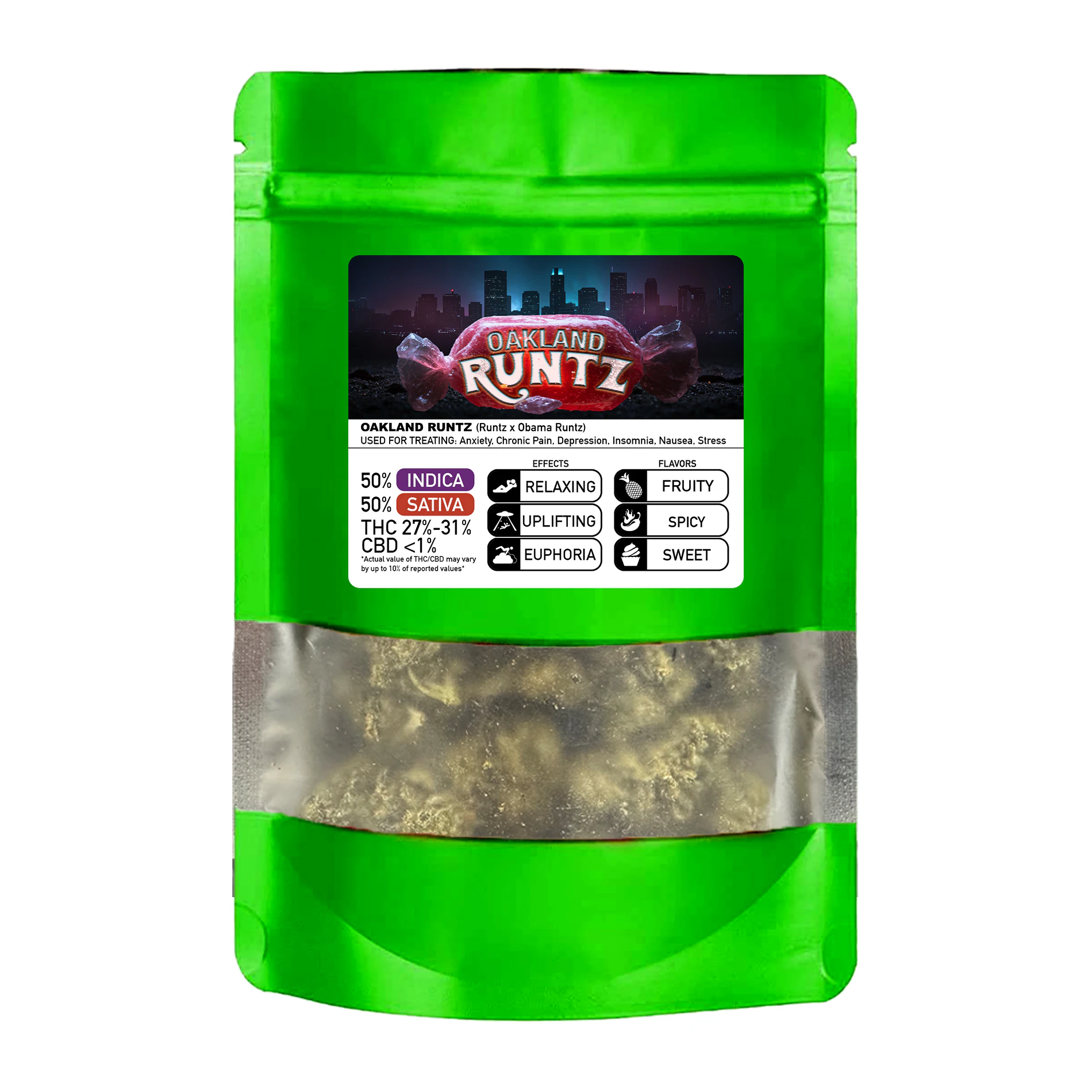 Buddaflies - Oakland Runtz | 1oz Flower Main Image