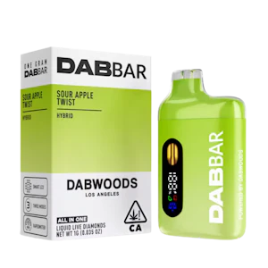 Dabwoods - Dabwoods - Sour Apple Twist - Disp - 1g