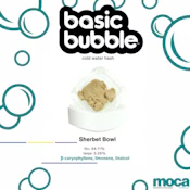 Basic Bubble - Teal - Sherbet Bowl - Bubble Hash - 1g