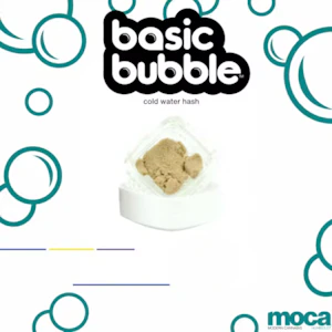 Basic Bubble - Basic Bubble - Teal - PB and J - Bubble Hash - 1g