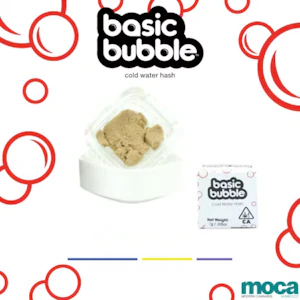 Moca - Basic Bubble - Red - Ice Cream Cake - Bubble Hash - 1g
