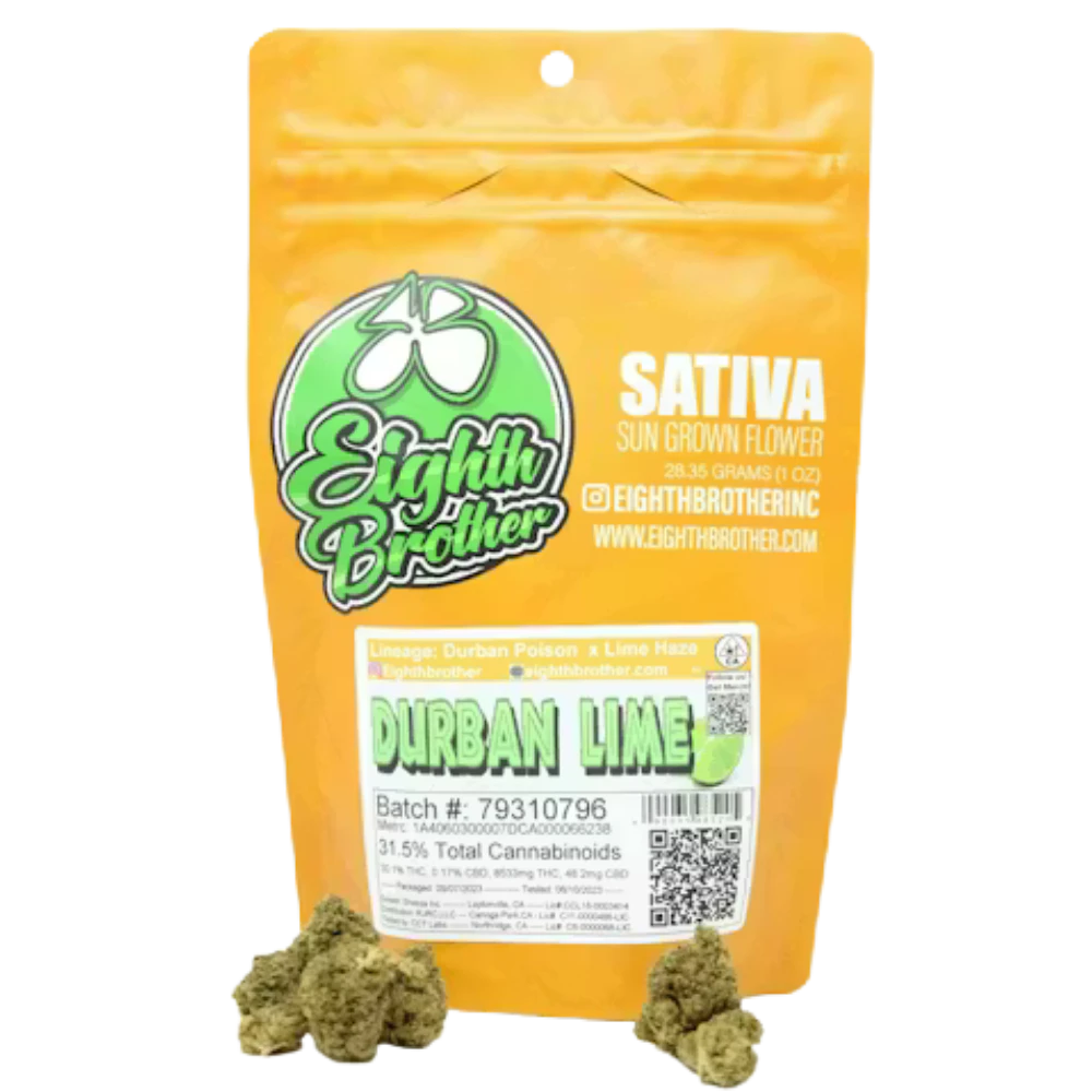 Eighth Brother - Eighth Brothers - Durban Lime - Sungrown - 28g Main Image