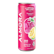 Almora Farms - Strawberry Lemon Prebiotic Soda - 100mg