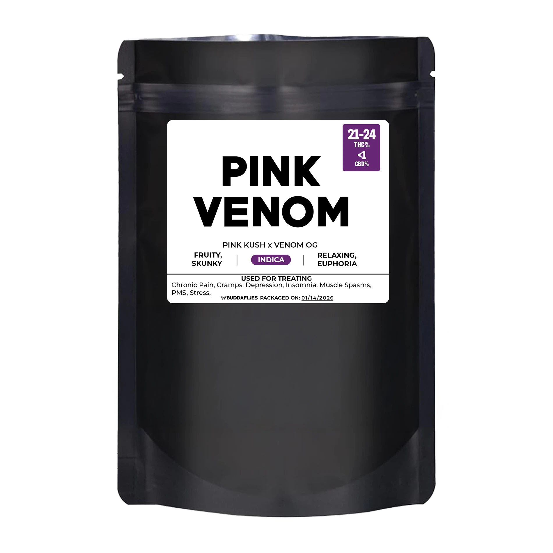 Buddaflies - Pink Venom | 2oz Flower Main Image