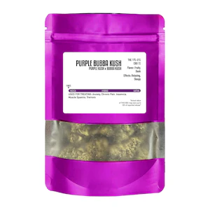 Buddaflies - Purple Bubba Kush | 1oz Flower