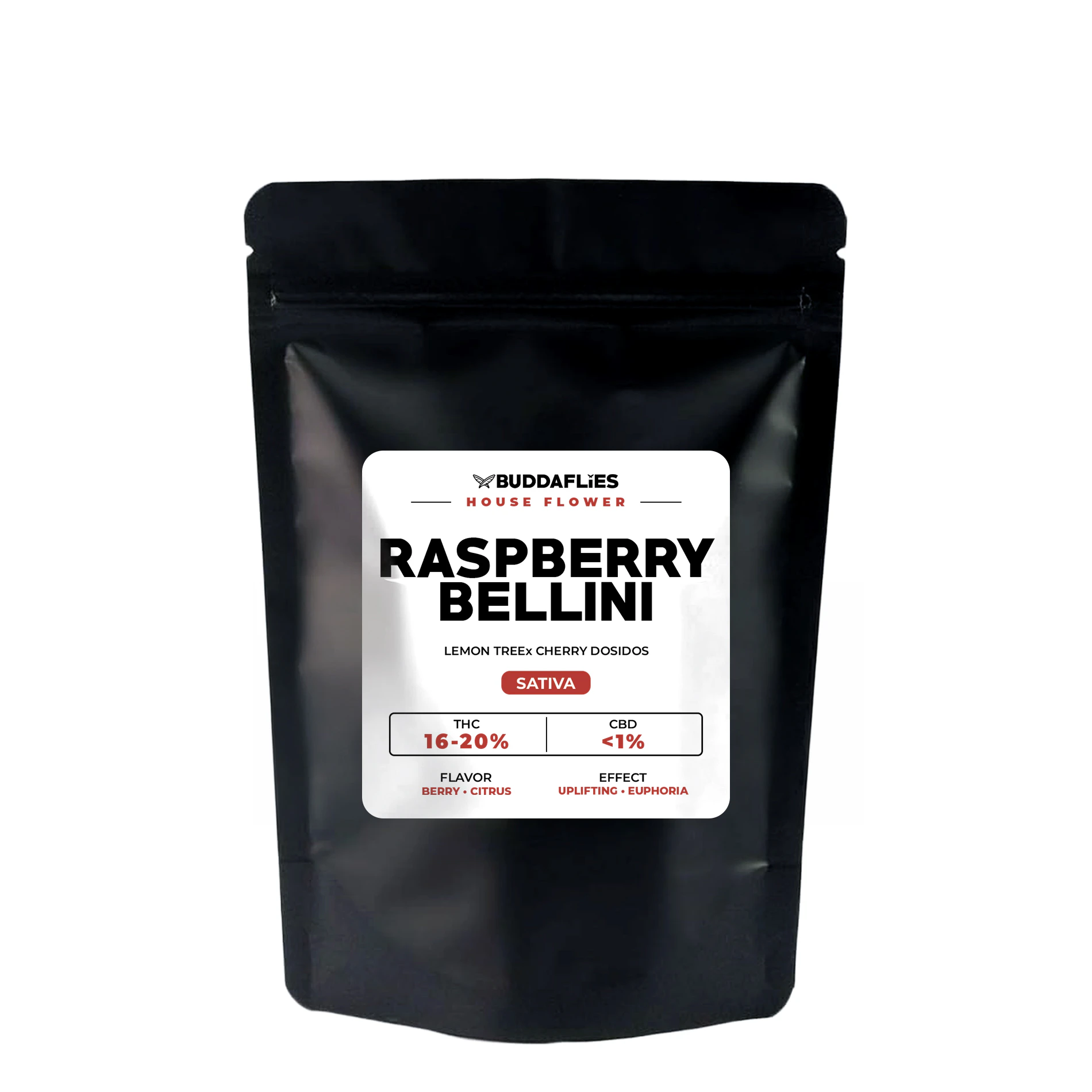 Buddaflies - Raspberry Bellini | 3.5g House Flower Main Image