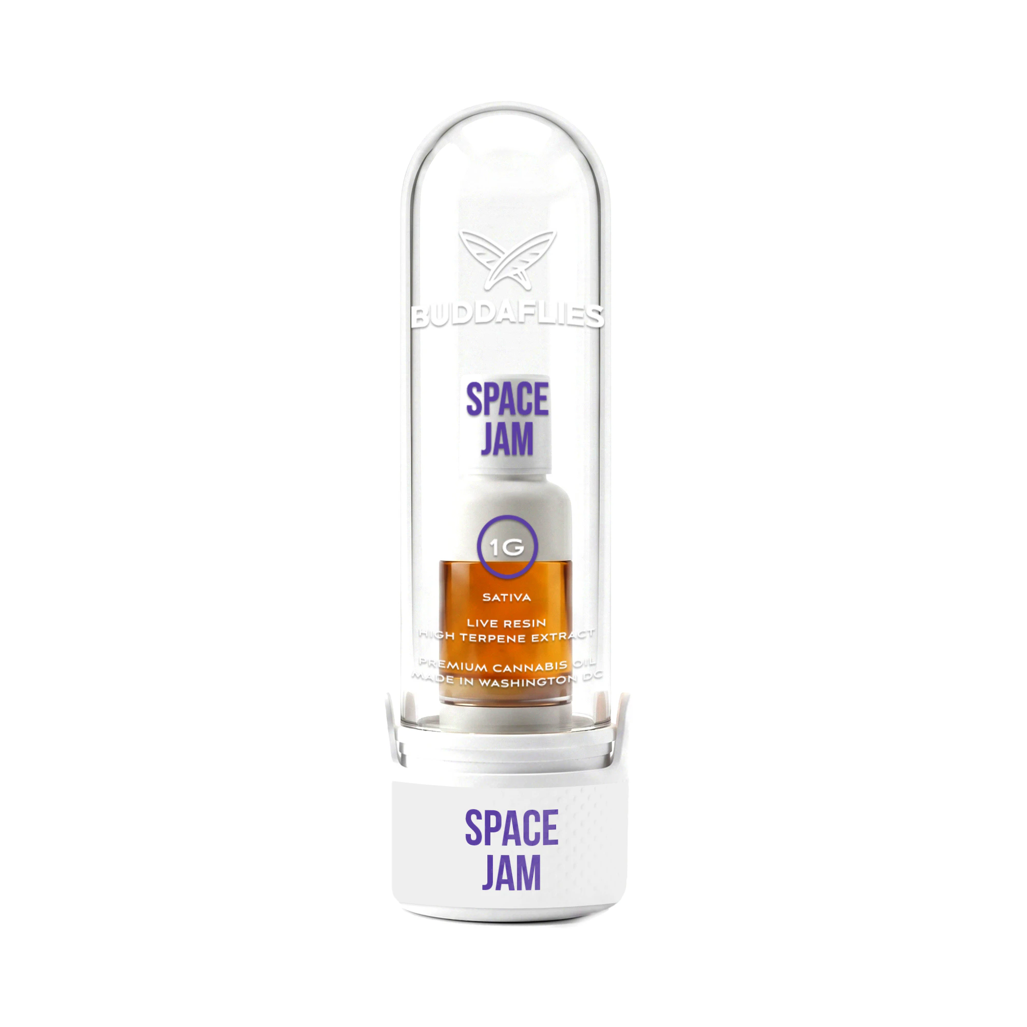 Buddaflies - Space Jam | 1g Live Resin Cartridge Main Image