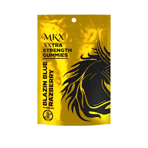 MKX -  MKX-Gummies-BLAZIN BLUE RAZPBERRY-XXTRA Strenght-Hybrid-198.83mg
