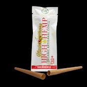 High Hemp Cherry Cones 2pk