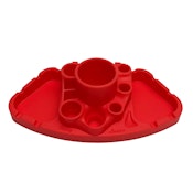 Blazy Susan - Silicone Deluxe Dab Station - Red