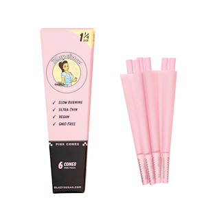  - Blazy Susan 1 1/4 "Pink" Cones (3 pack)