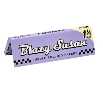 BLAZY SUSAN - Blazy Susan 50pk Rolling Papers 1 1/4" Purple