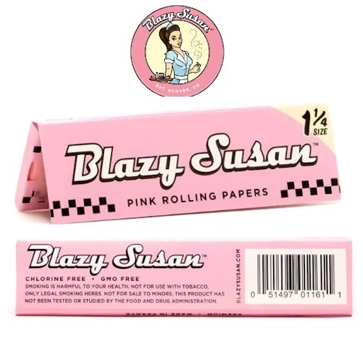 Blazy Susan - ROLLING PAPERS - BLAZY SUSAN - PINK 1 1/4 