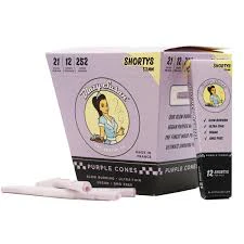 Snap Canna - Cones | Blazy Susan | 12pk Shorty's 53mm Cones | Purple Main Image