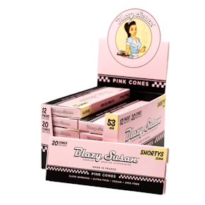 Blazy Susan Pink Shortys 20 Pack Cones