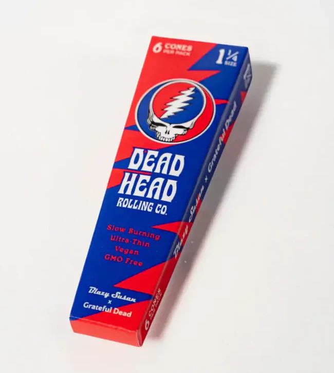 Blazy Susan X Grateful Dead - 1 1/4 Cones 6pk Main Image