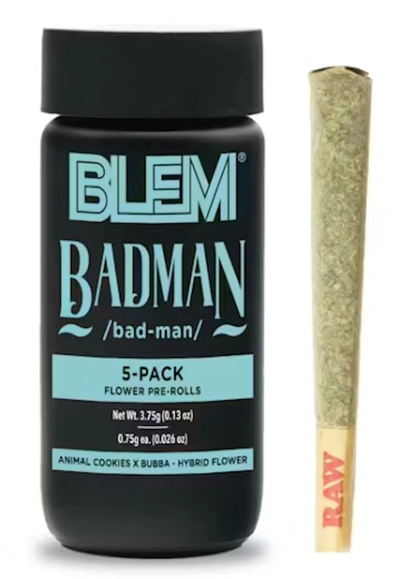 BLEM - Blem - Badman Preroll 5pk 3.75g Main Image