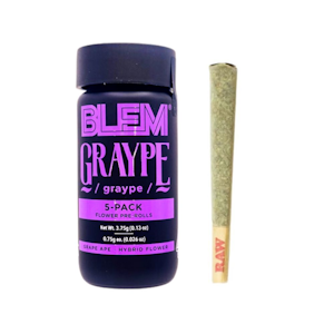 BLEM - Blem - Graype Preroll 5pk 3.75g