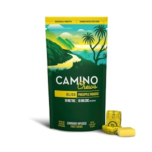 CAMINO - Camino Chews | Pineapple Paradise 1:1 (THC:CBC) | 100mg