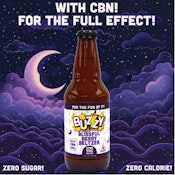 Buzzy | Blissful Berry Seltzer | 10mg | 5mg CBN | Beverage