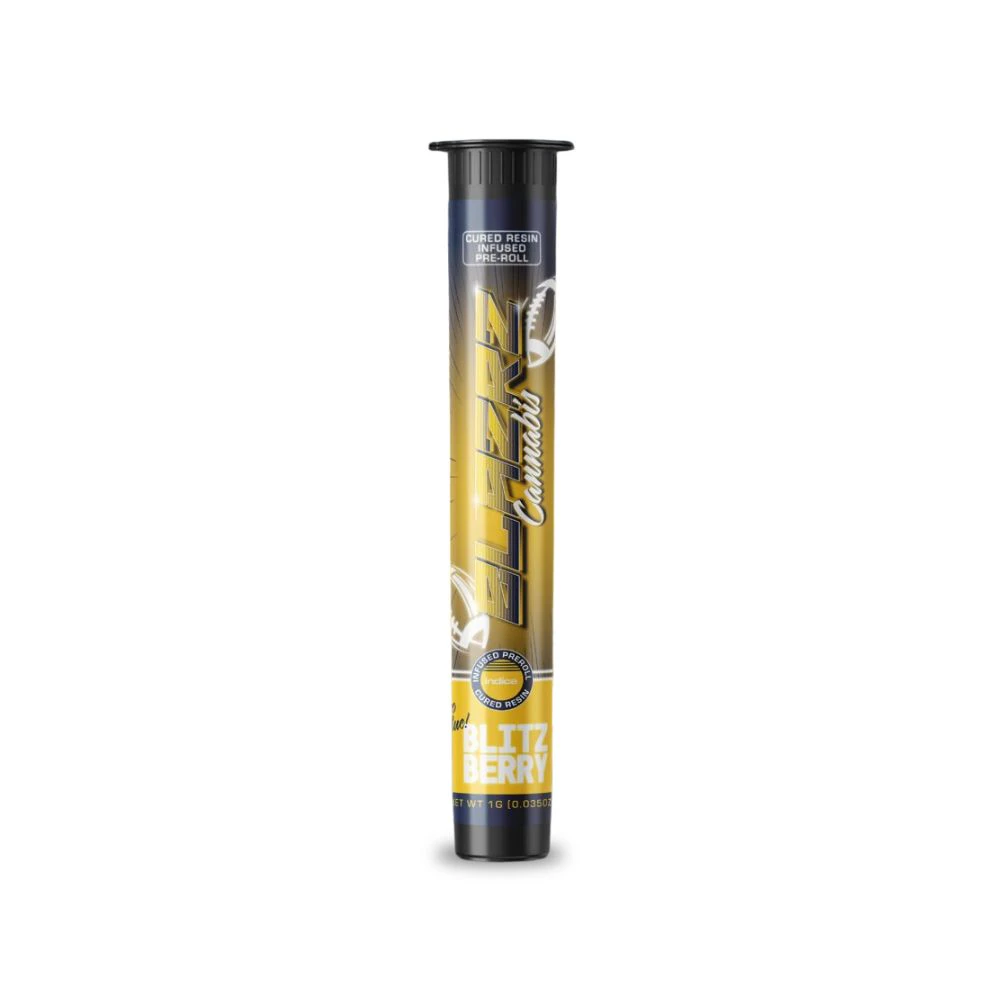 Blazrz - Blitz Berry 1g Infused Preroll - BLAZRZ Main Image
