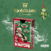  Goldkine Blitzen Live Resin Infused Preroll Pack (5x.6g) 3g