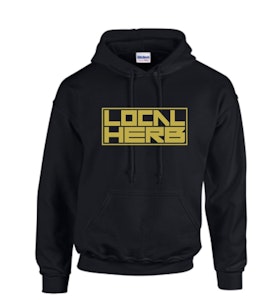 Local Herb - Black, 3XL, Hoodie