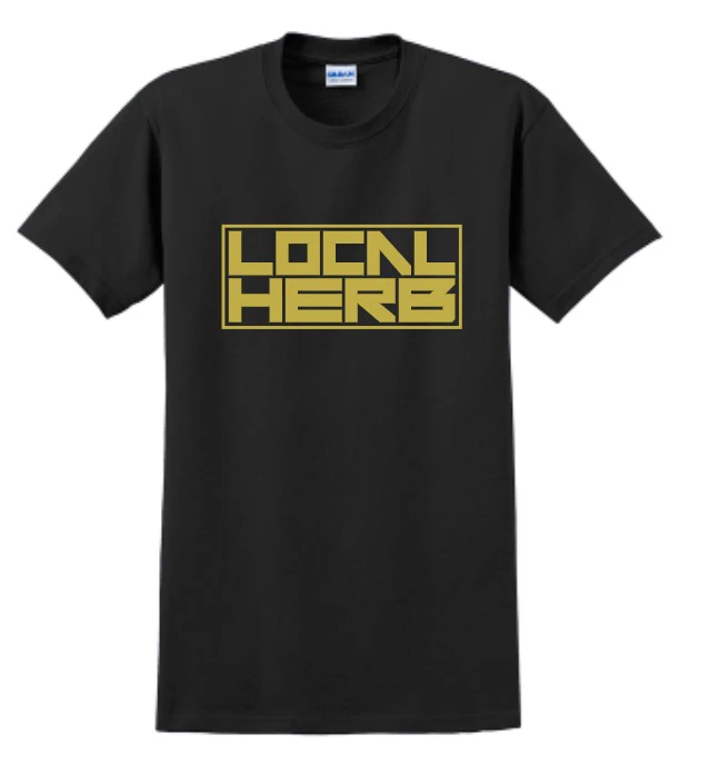 Local Herb - Black, Small, T-Shirt Main Image