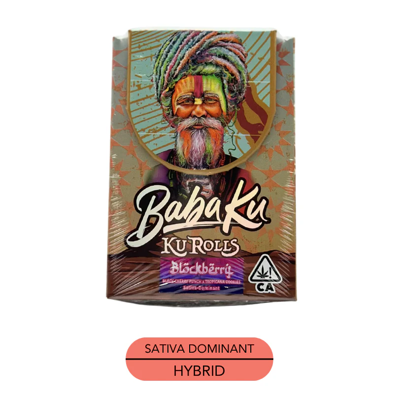 Baba Ku - Baba Ku - Blockberry - Preroll Pack - 5pk - 3.5g Main Image