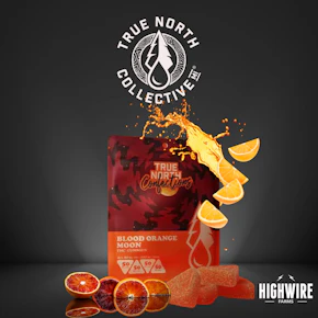 True North Full Spectrum Gummies Blood Orange Moon 200mg (Sativa)