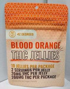 42 Degrees Processing - Jellies-10x20mg-42D-Blood Orange