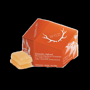 WYLD - Wyld Blood Orange Sativa 200mg/200mg CBC High Dose