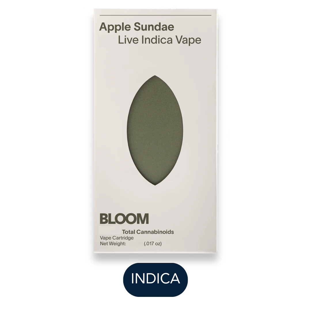 BLOOM - Bloom - Live Resin - Apple Sundae - Vape Cart - 1.0g Main Image